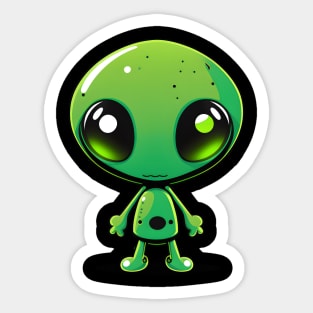 Cute Alien Sticker